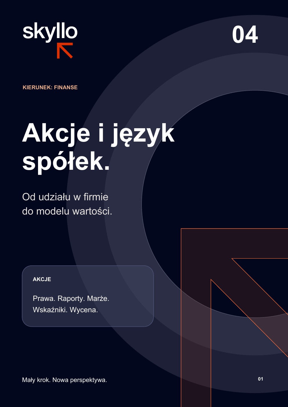 Okładka: Akcje i język spółek — Skyllo, tom 04
